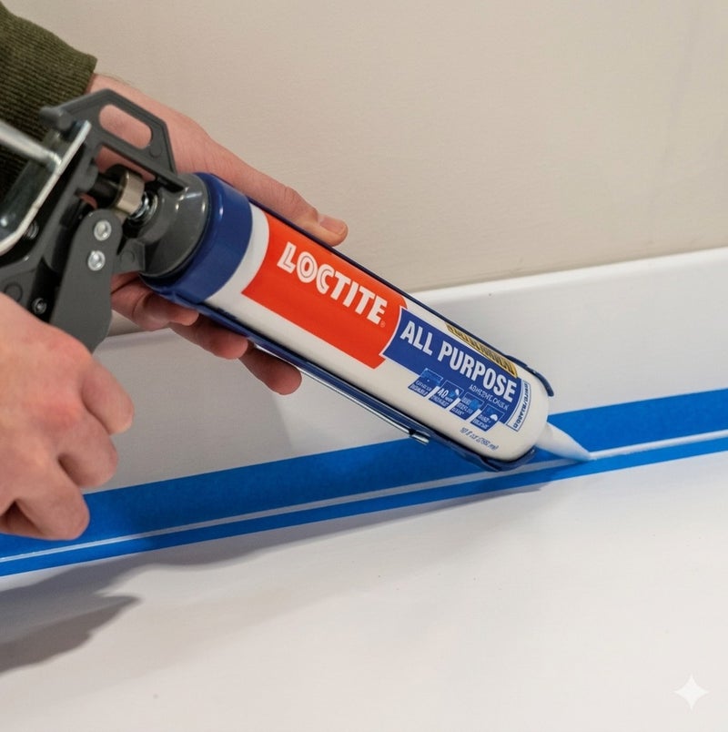 لوكتيت لاصق لوكتايت بولي سيل متعدد الاستخدام شفاف – سيليكون لاصق لسد الفواصل للأسطح المختلفة مثل الخشب والخرسانة والمعادن والسيراميك والجبس | مقاوم للماء وقابل للدهان - Image 5