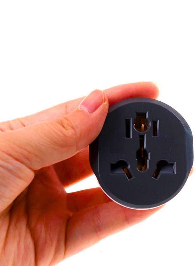 4 Pcs UK to EU Plug Adapter – 3 Pin to 2 Pin Electric Switch – 16A 250V Universal EU Converter – UK/US/AU/CN to Europe Travel Plug Adapter – European Socket Converter - Image 3