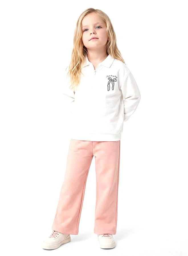 Polo Neck Sweatshirt
