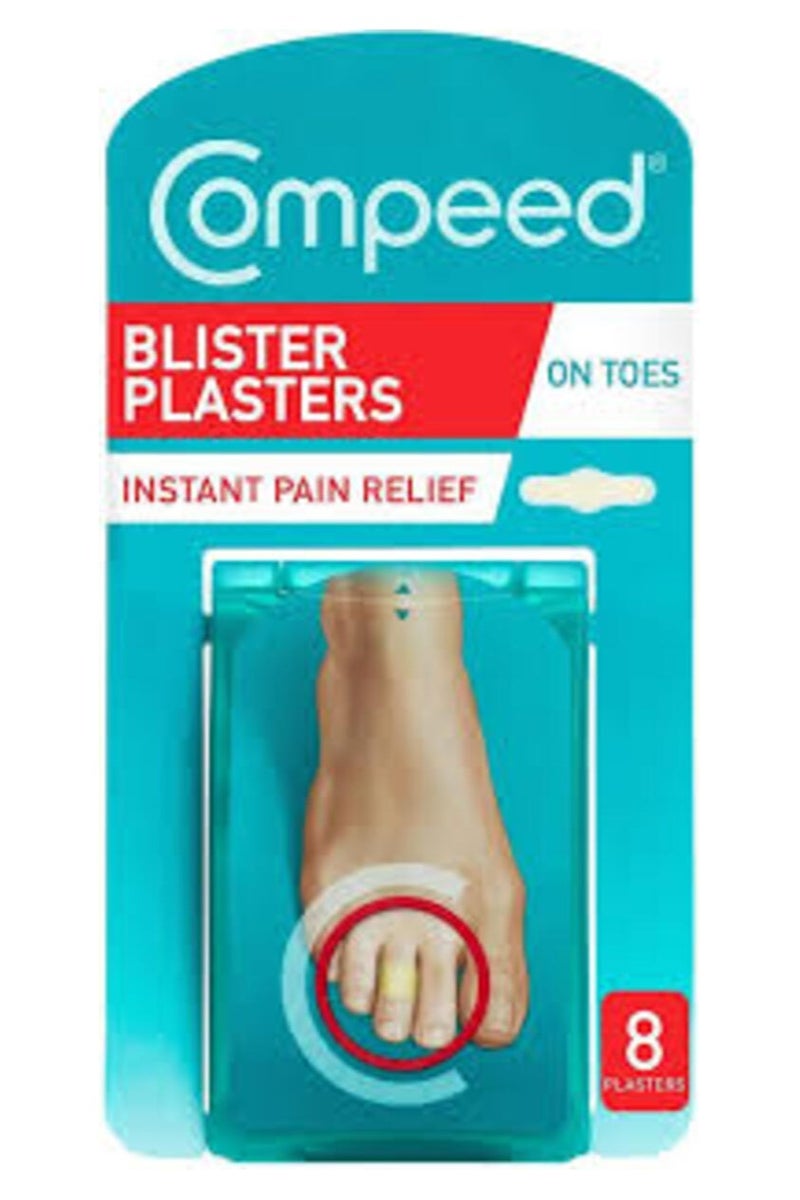Compeed Blister Plasters “On Toes” – 8‑count pack