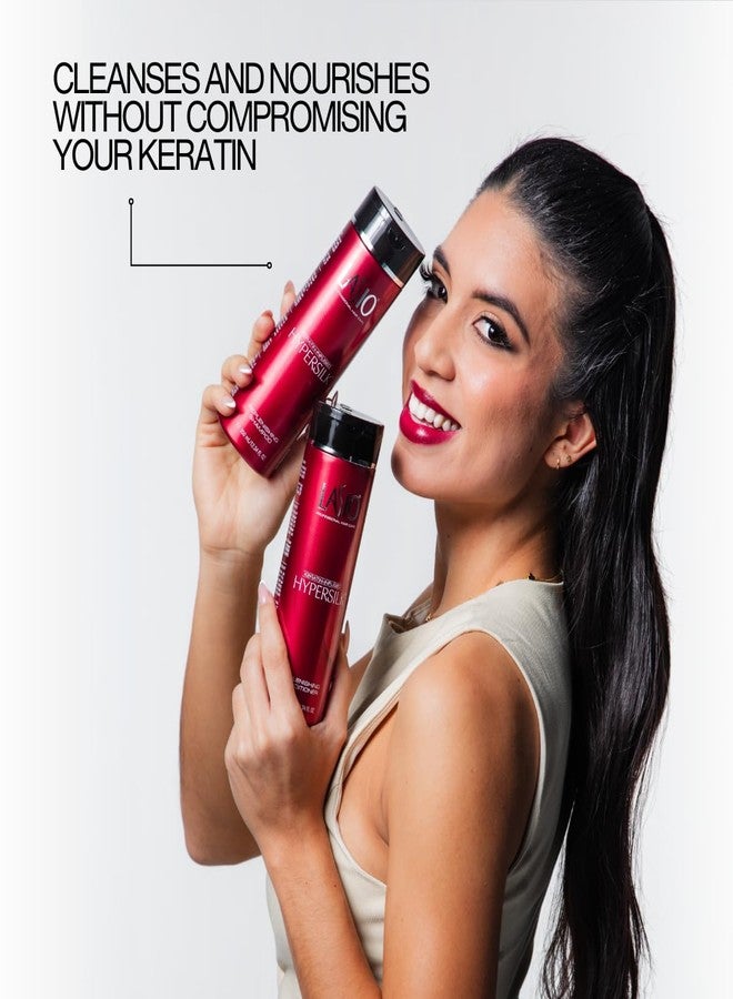 Lasio Replenishing Shampoo and Hair Conditioner Set with Amber Extract, Keratin & Jojoba Oil - Nourishing, Repairing, and Hydrating Formula for Soft, Shiny, Frizz-Free HAIR - Image 3