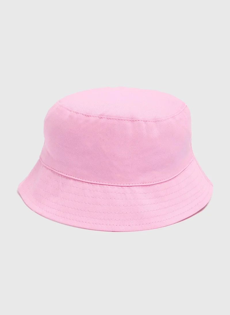 Matalan Girls Pink Bucket Hat