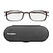 ThinOptics Unisex Adult Glasses Reading Regular Case Rectangle Brown 200 US - Image 4