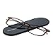 ThinOptics Unisex Adult Glasses Reading Regular Case Rectangle Brown 200 US - Image 1
