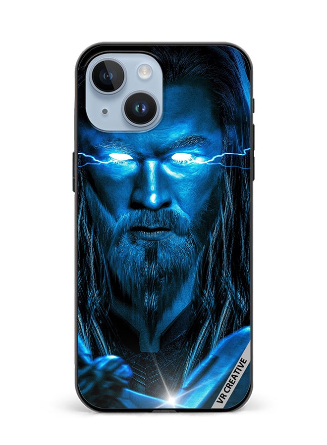 VR CREATIVE Protective Case Cover For Apple iPhone 15 Thor Design Multicolour - Image 1