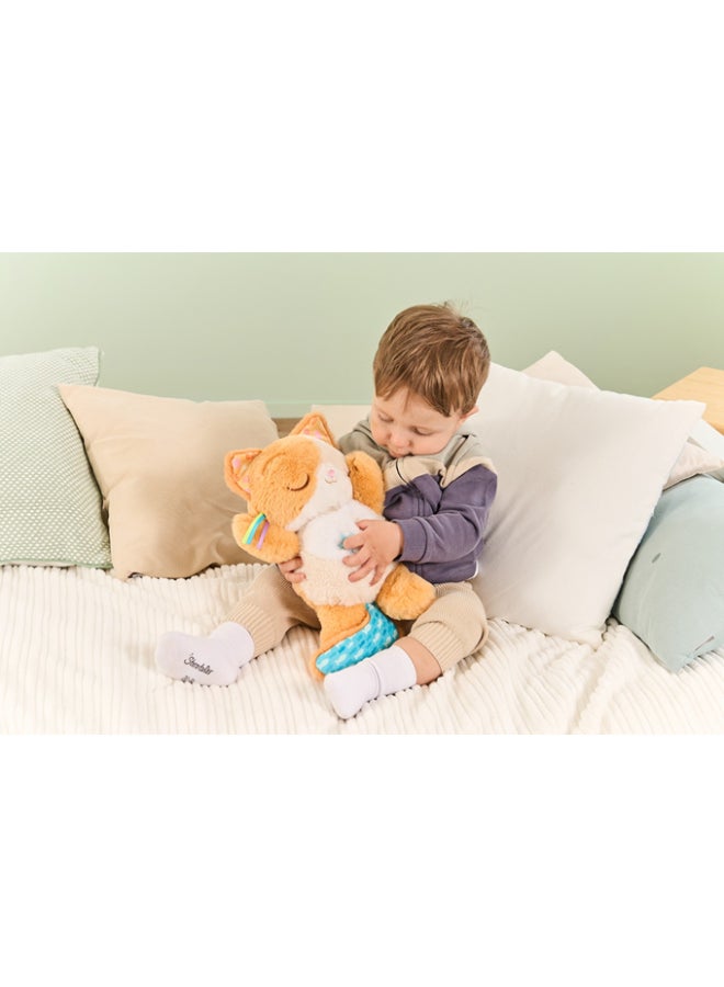 vtech Calming Purrs Kitten – Soft & Snuggly Interactive Baby Toy with Gentle Motions, Soothing Lights, 15 Melodies, White Noise & Timer Options for Infants 0M+ - Image 2