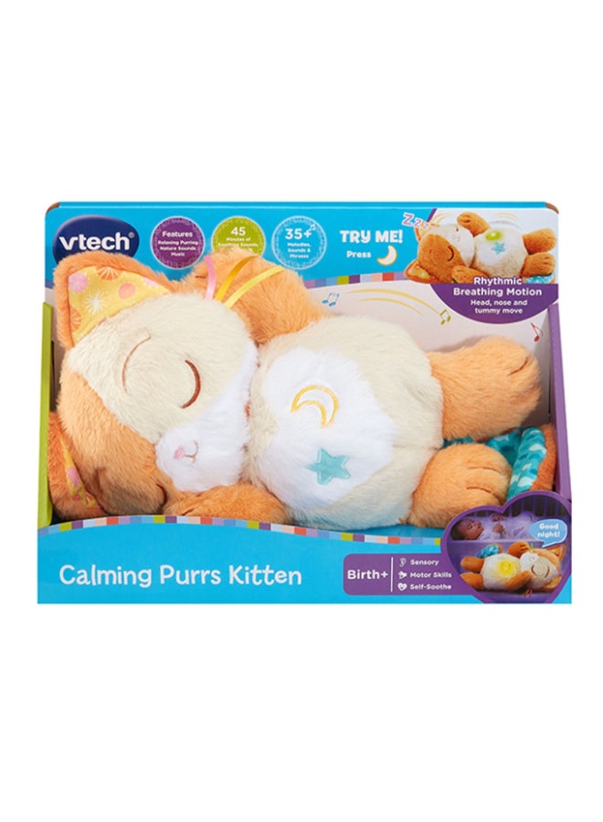 vtech Calming Purrs Kitten – Soft & Snuggly Interactive Baby Toy with Gentle Motions, Soothing Lights, 15 Melodies, White Noise & Timer Options for Infants 0M+ - Image 5