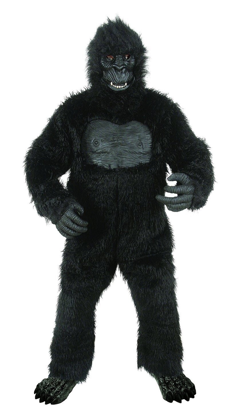 Seasons Deluxe Gorilla Costume with Feet - Image 1
