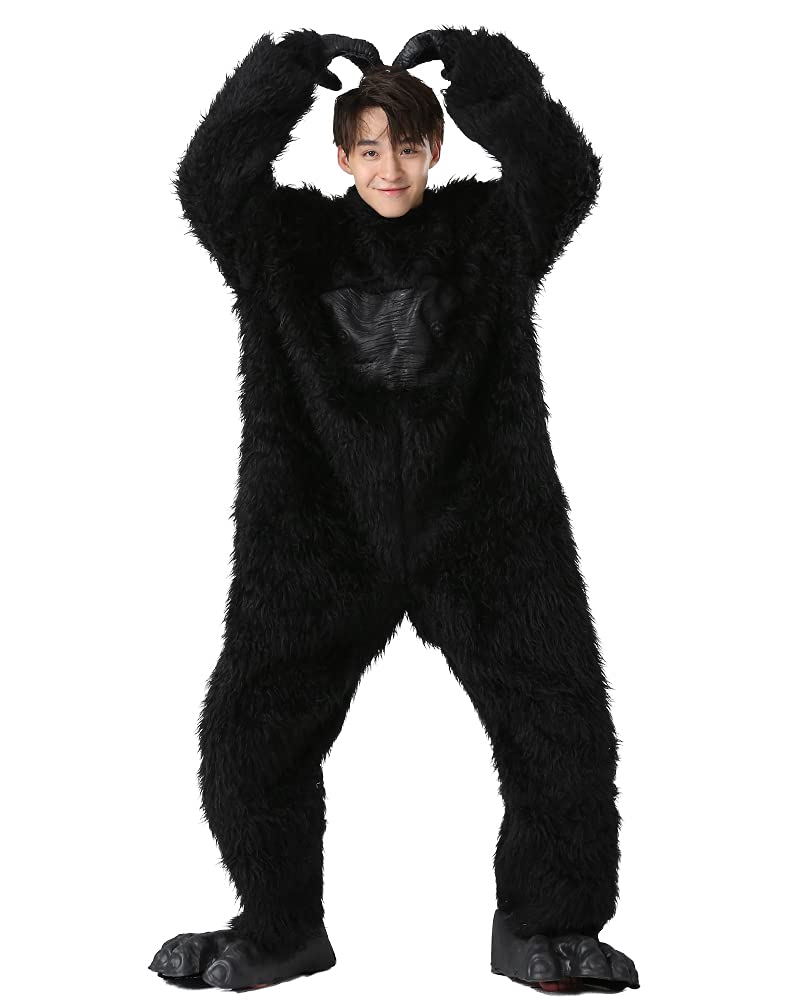 Seasons Deluxe Gorilla Costume with Feet - Image 4