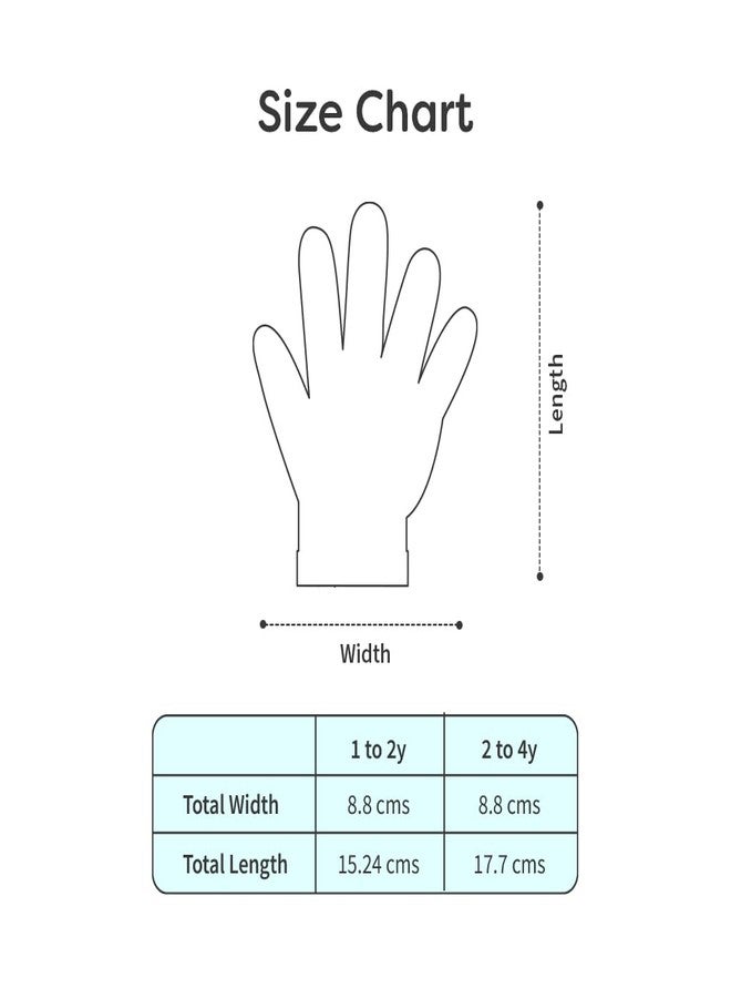 superbottoms Premium Winter Gloves for Babies & Toddlers l Fit from 1-2Y Old l Made with Premium Woolen Blend - Image 5