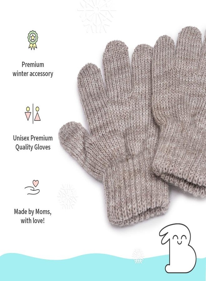 superbottoms Premium Winter Gloves for Babies & Toddlers l Fit from 1-2Y Old l Made with Premium Woolen Blend - Image 4