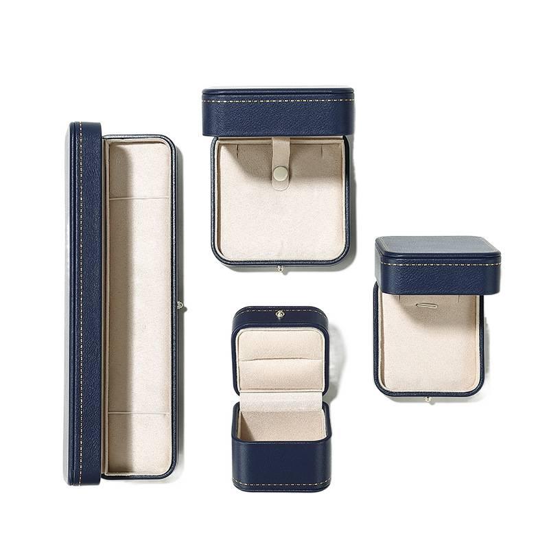 PU Leather Jewelry Box EB017 EB09001 Red Lockable Storage for Rings Necklaces and Bracelets - Image 5