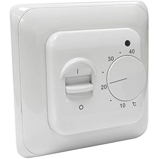 HIWELL UNDERFLOOR HEATING MANUAL THERMOSTAT. SIMPLE TO USE! SUITABLE FOR ALMOST ALL ELECTRIC UNDERFLOOR HEATING SYSTEMS. 16AMP - Image 2