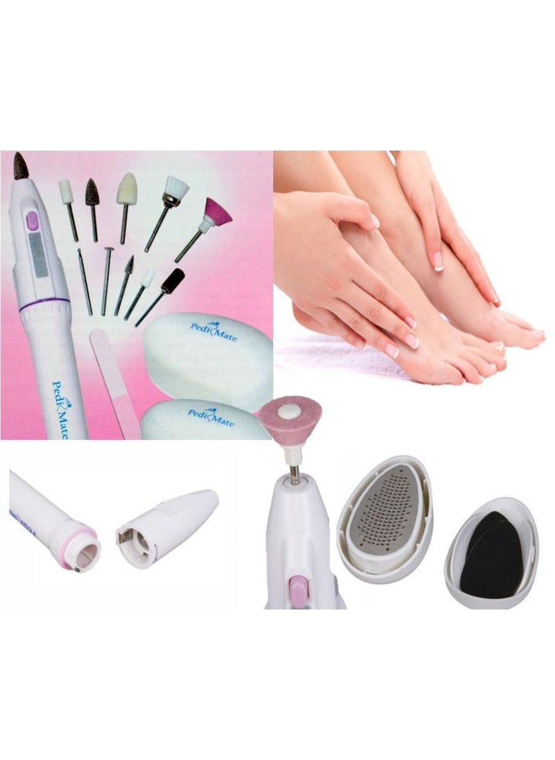 Pedi Mate - 18 Pieces - Handheld Pedi Mate Manicure/Pedicure Foot File - Image 1