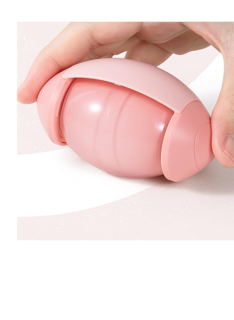 SYOSI Washable Pet Hair Remover Reusable Lint Roller Ball Travel Gel Pink - Image 1