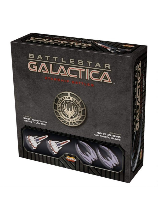 Ares Games AREBSG001A Battlestar Galactica: Starship Battles Starter Set, Mixed Colours