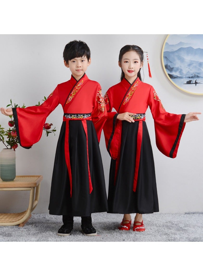 general Traditional Girl's Ancient Hanfu Costume - Elegant Princess Performance Dress for Stage, Cosplay & Cultural Events - Image 1