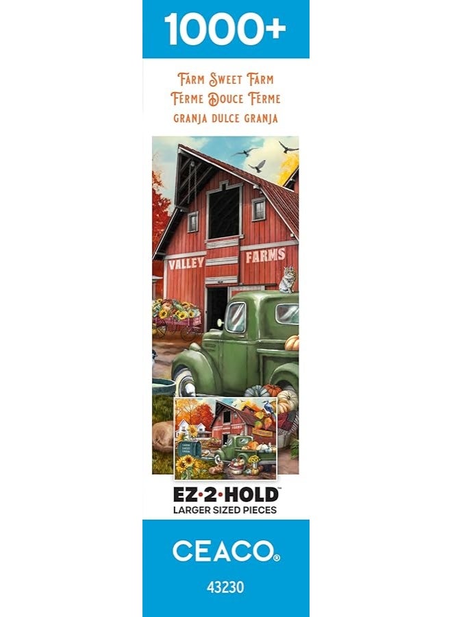 Ceaco - Farm Sweet Farm - 1000 Oversized Piece Jigsaw Puzzle - Image 5