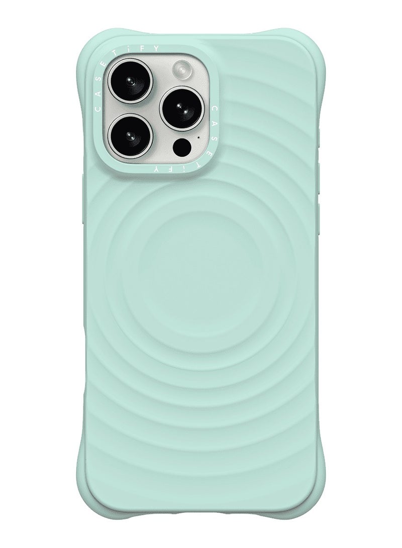 Casetify Ripple Case, Impact Protection Shock Absorbing Cover, Anti-Microbial, Slim & LightWeight, Wireless Charging Compatible（Jade） - Image 1