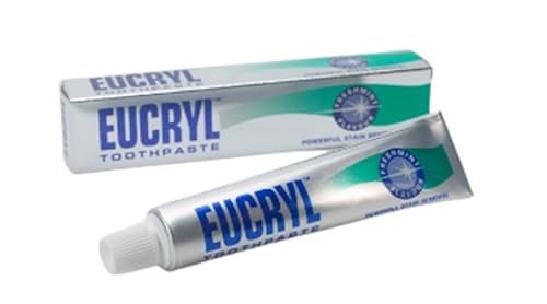Eucryl smokers toothpaste freshmint 50ml powerful stain removal Pack of 2