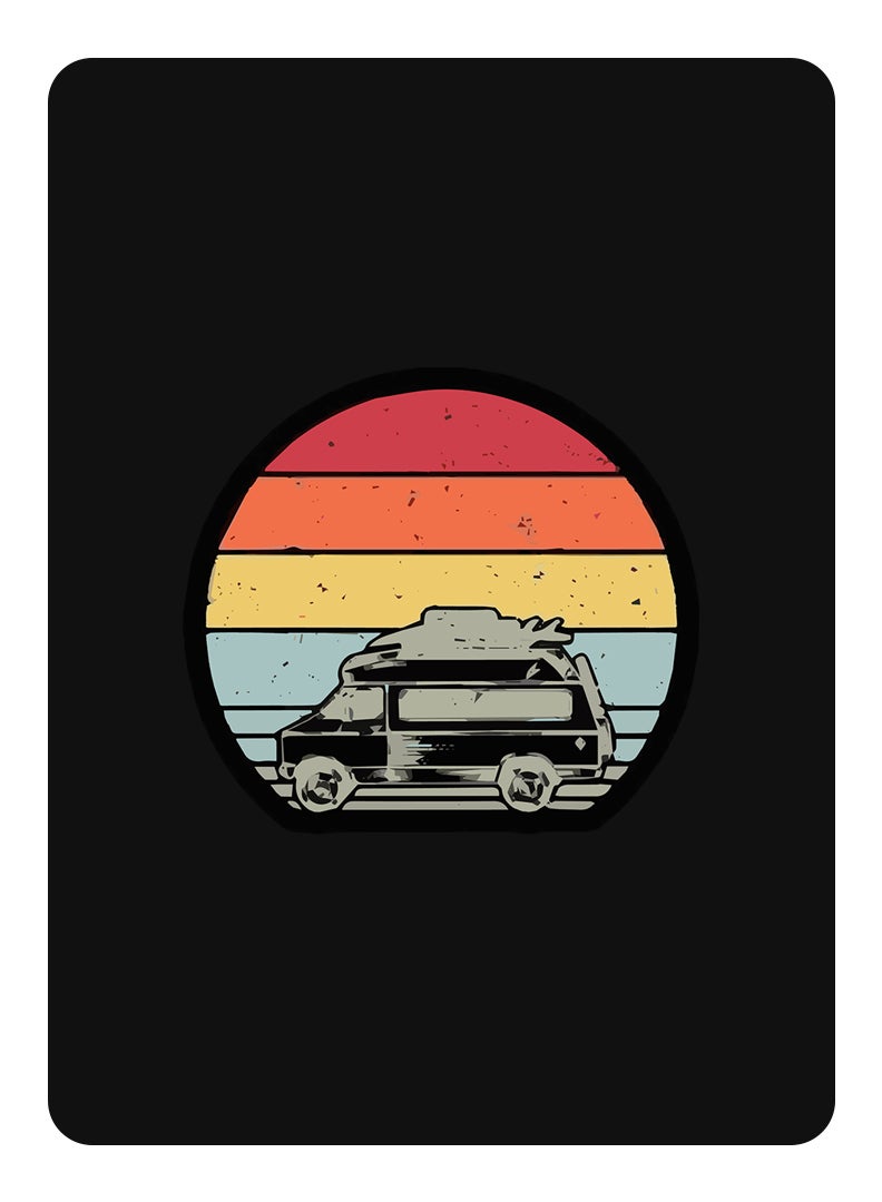 Theodor Protective Flip Case For Samsung Galaxy Tab A 8.4 inch 2020 With Trifold Stand Auto Wake Sleep Shockproof Cover Car-01 - Image 1