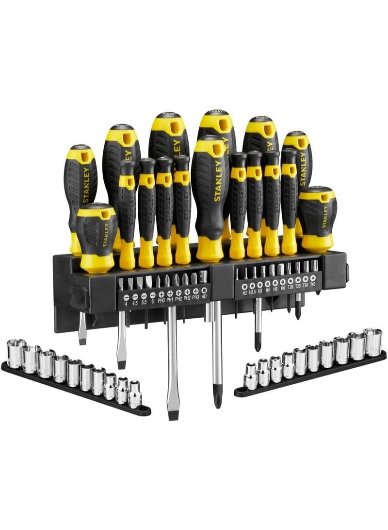 Stanley STHT0-62143 57 Piece Screwdriver, Bit and Socket Set, STHT0-62143 - Image 5