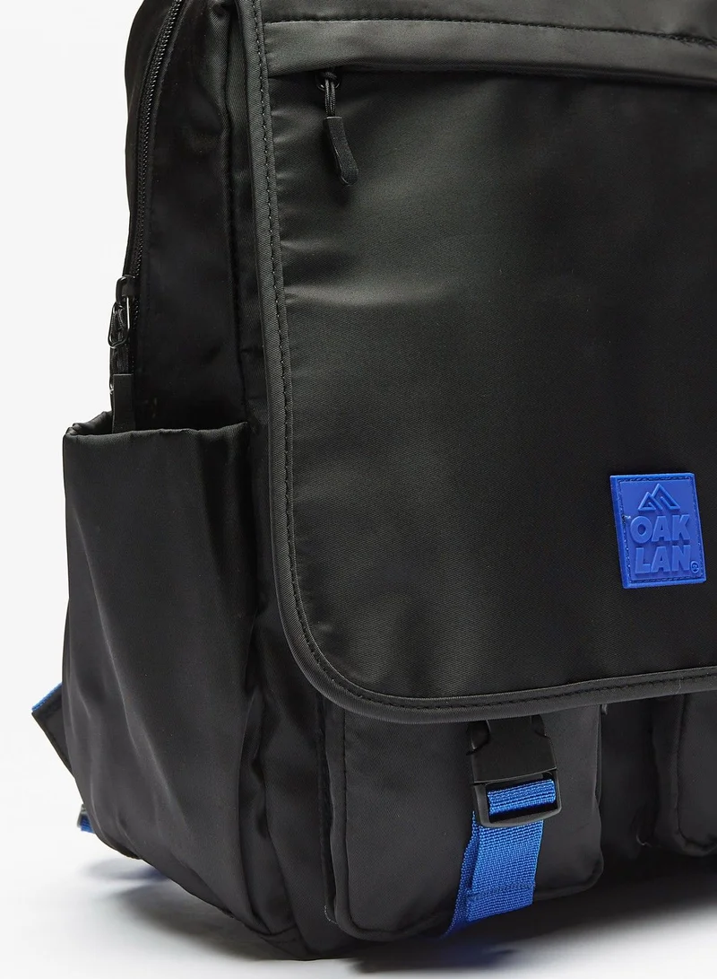 Oaklan by Shoexpress Boys Solid Backpack with Adjustable Shoulder Straps