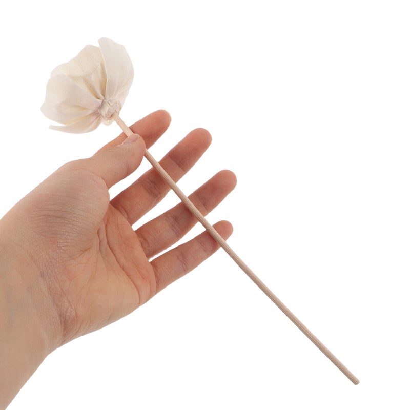 10pcs Artificial Flower Diffuser Sticks, Diffuser Stick Fragrance Accessories Replacement Refill Decorative for Home Office SPA - Image 4