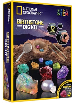 NATIONAL GEOGRAPHIC National Geographic Birthstone Dig Kit  - Image 3