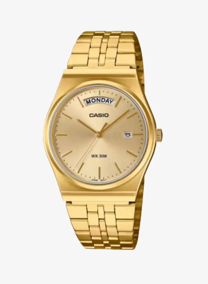CASIO Men's Stainless Steel Analog Watch MTP-B146G-9AVDF - 35 mm