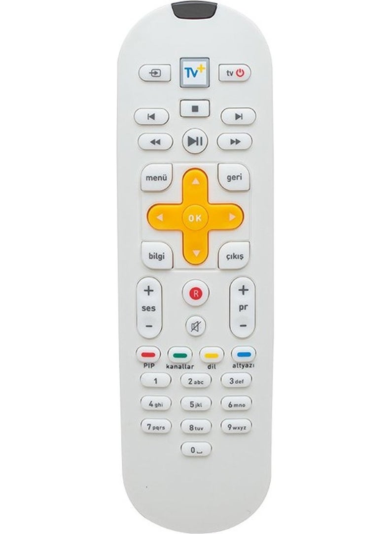 Turkcell Satellite Remote Turkcell Tv+ Plus with Buttons and No Text - pzsku/ZD559D1E1FA28D9A79A80Z/45/_/1730550620/d6227742-bf4a-43c9-8a3f-48813b63cbd3