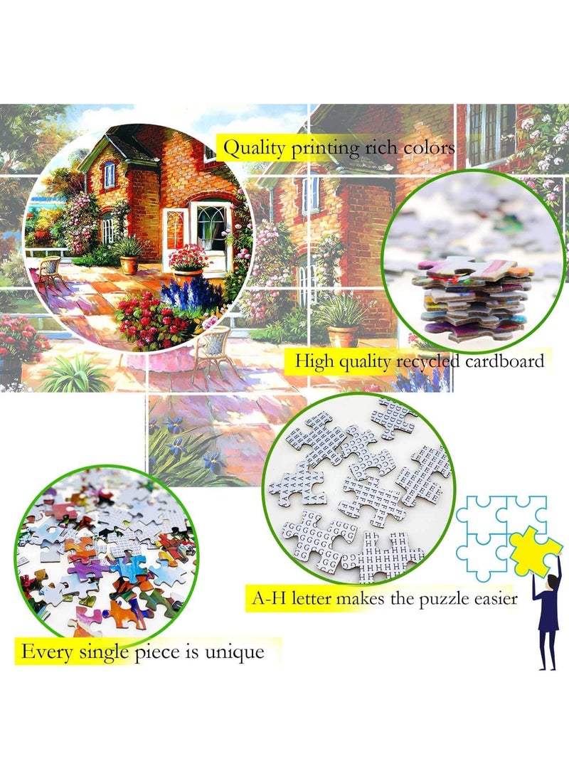 1000-Piece Jigsaw Puzzle for Adults & Kids - Colorful Educational & Decorative Puzzle, Large Puzzle for Family Entertainment and Wall Art - Image 5
