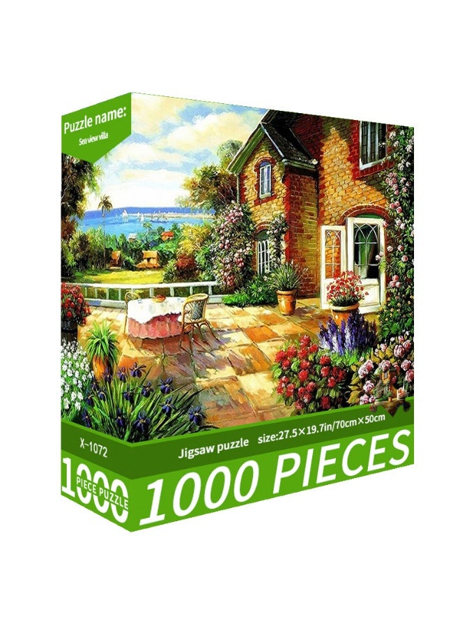 1000-Piece Jigsaw Puzzle for Adults & Kids - Colorful Educational & Decorative Puzzle, Large Puzzle for Family Entertainment and Wall Art - Image 2