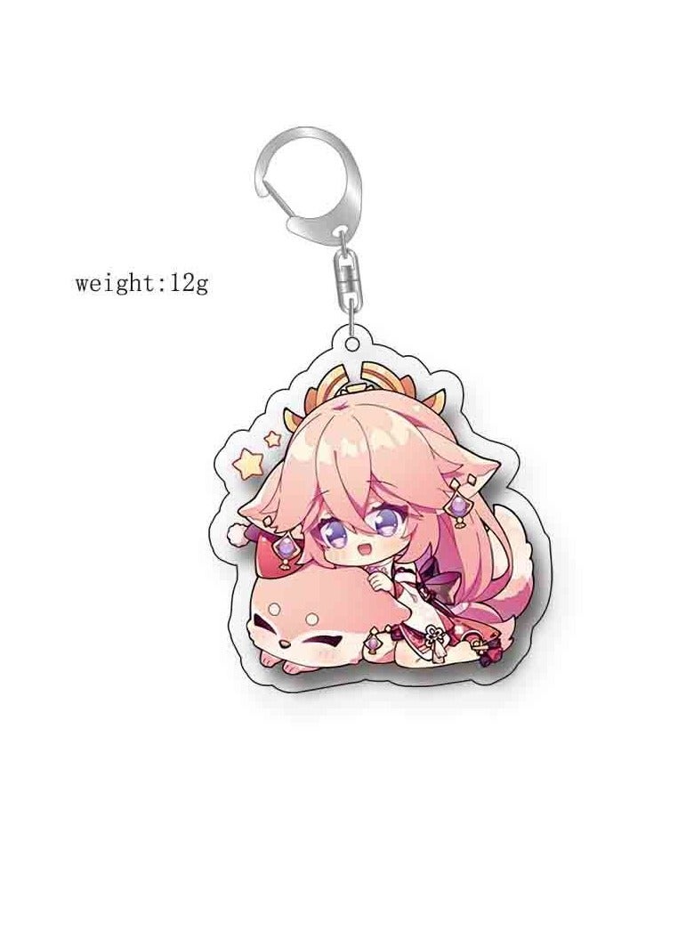 1-Piece Genshin Impact Yae Miko Keychain