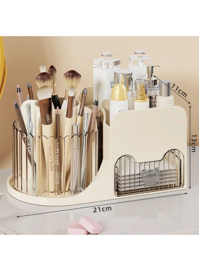 A carefully designed brush and makeup organizer to accommodate all your daily beauty tools.