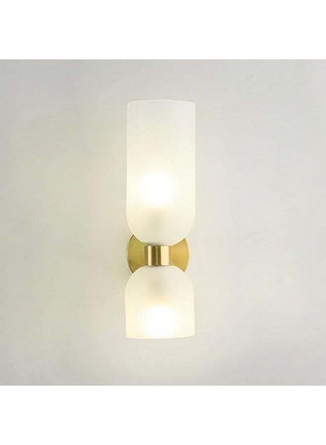 CORAL TREE Modern Nordic Light Luxury Wall Lamp | Fancy Wall Lights for Home Decoration Indoor and Outdoor-Lamp for Bedroom, Bedside, Dining Area Living & Drawing Room Lobby (Pack of 1, Golden) - Image 2