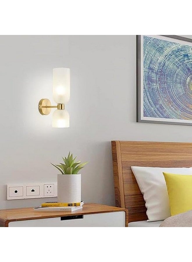 CORAL TREE Modern Nordic Light Luxury Wall Lamp | Fancy Wall Lights for Home Decoration Indoor and Outdoor-Lamp for Bedroom, Bedside, Dining Area Living & Drawing Room Lobby (Pack of 1, Golden) - Image 5