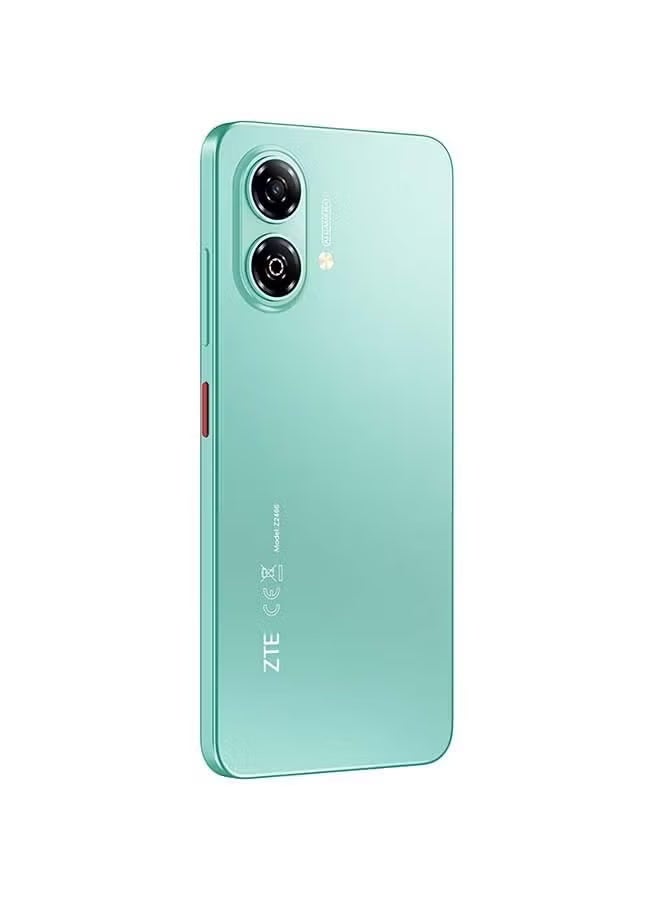 ZTE Mobile Blade A35e Dual SIM Ice Green 2GB+4GB RAM 64GB 4G - Middle East Version & Riversong MelodyJ+ EA159 Wired Earphones with 3.5mm Audio Jack – Very Deep Bass, High Fidelity Stereo Sound, Built-in Microphone, Noise Reduction, Inline Remote Control – White Bundle - Image 3