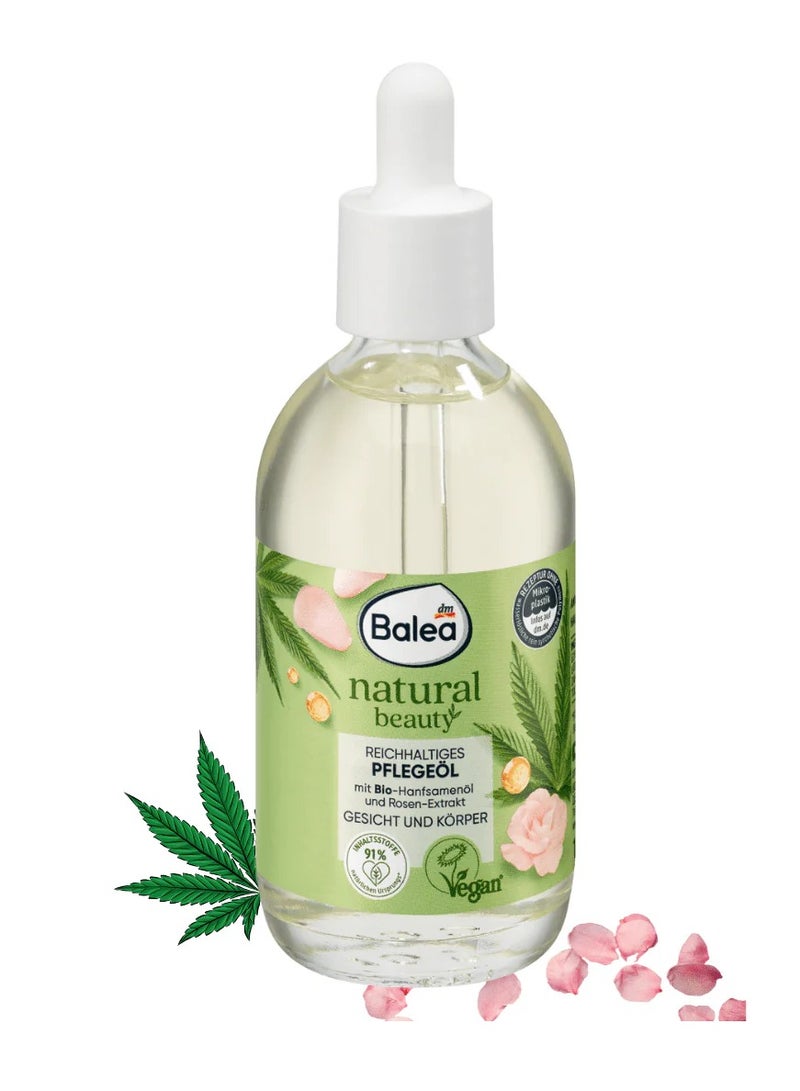 Balea Follin Flower Oil Natural Beauty Care 100ml