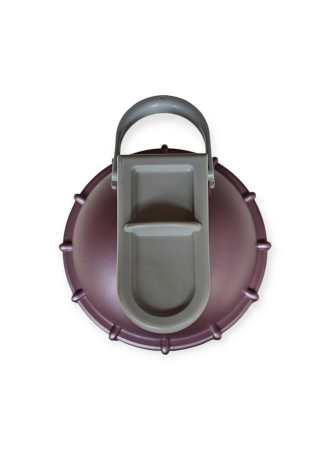 NETMAX NETMAX® Leakproof Suppliment Shaker Botttle With Inbuilt Spring - 700ML (MATTE PURPLE, 700 ML)  - Image 5