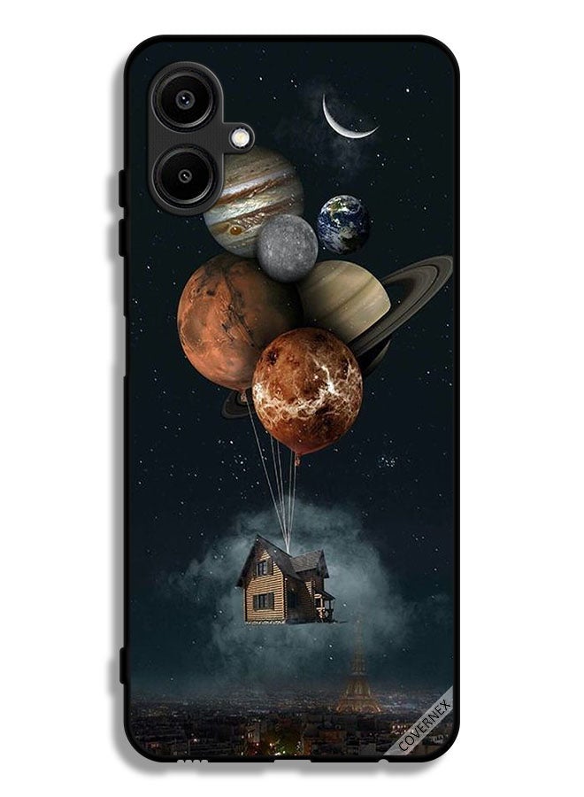 Covernex Samsung Galaxy M06 5G Protective Case Cover Balloon Planets Takes Home - Image 1
