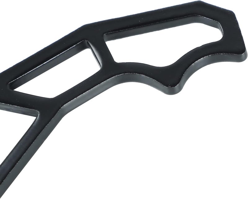 CPOWACE 4PCS X3 Door Handles for Can Am Maverick X3 Max Turbo 2017-2021 - Black Metal Latches - Image 4