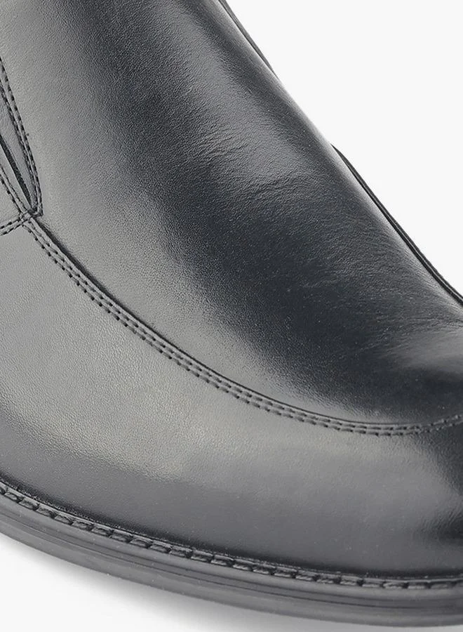 LBL By Shoexpress BLACK Men Slip-On Leather Loafers for Men | Best Price UAE