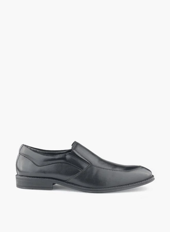 LBL By Shoexpress BLACK Men Slip-On Leather Loafers for Men | Best Price UAE