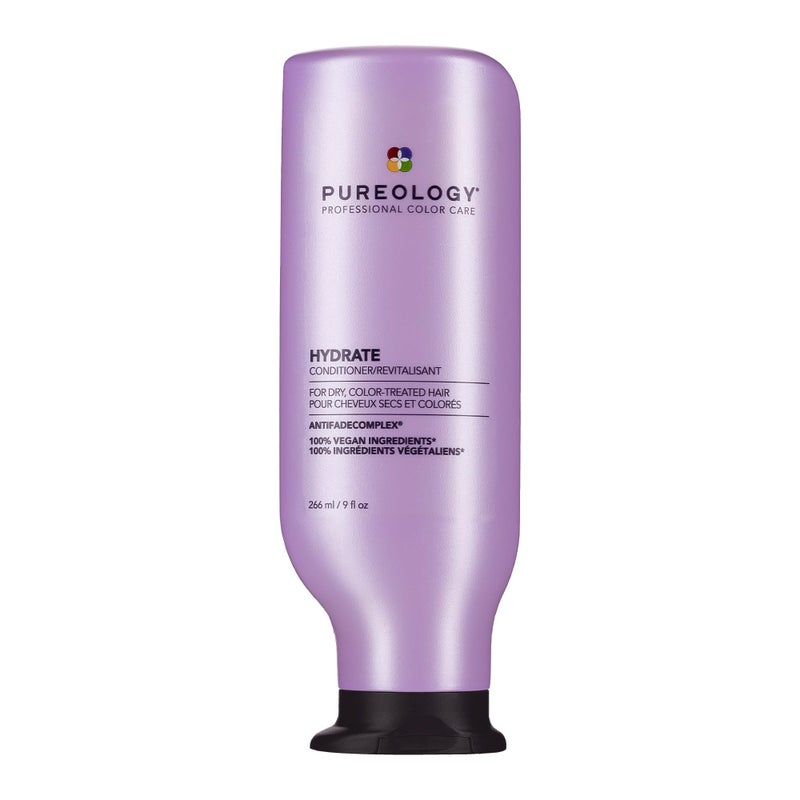 Pureology Hydrate Conditioner  For Dry or ColorTreated Hair Restores Moisture  Softness Seals In Hydration ColorSafe Vegan 9 Fl Oz