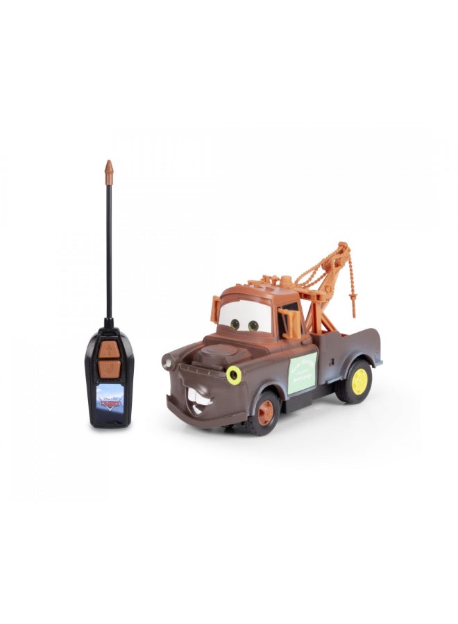 Jada Disney Pixar Cars Mater Single Drive RC Vehicle (1:32, Brown) - Image 2