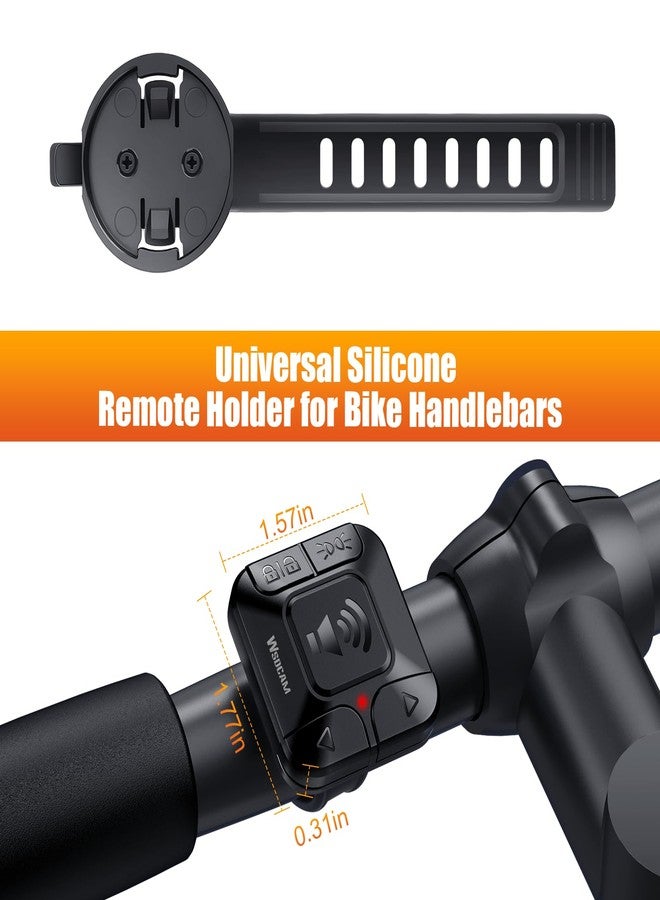 WSDCAM Remote for Smart Bike Tail Light Turn Signals Alarm - Image 2