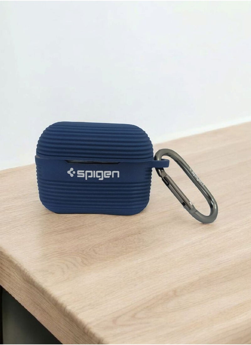 سبايجن جراب حماية من السيليكون متوافق مع سماعات ابل Air PRO2  - Image 1