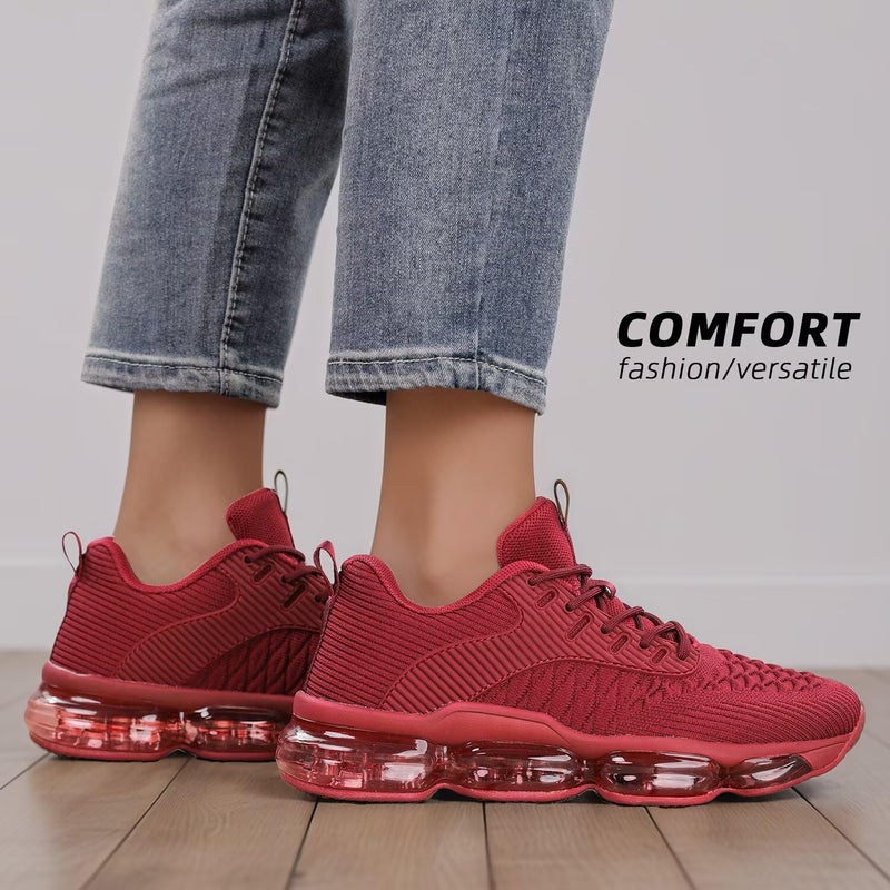 Kapsen Womens Walking Running Shoes Air Cushion Breathable Fashion Tennis Sneakers Mesh Workout Casual Athletic Sports Gym - Image 2