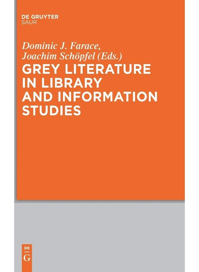 Grey Literature in Library and Information Studies - Image 1